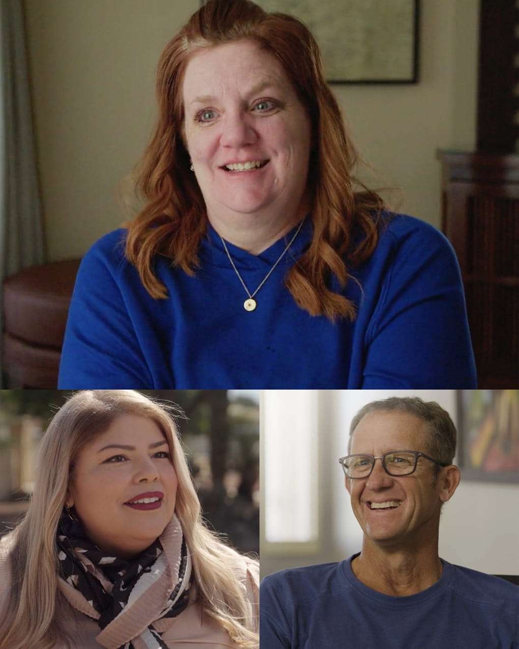 Share your story Three patients who screened with Cologuard - Meghan, Yla, and Scott
