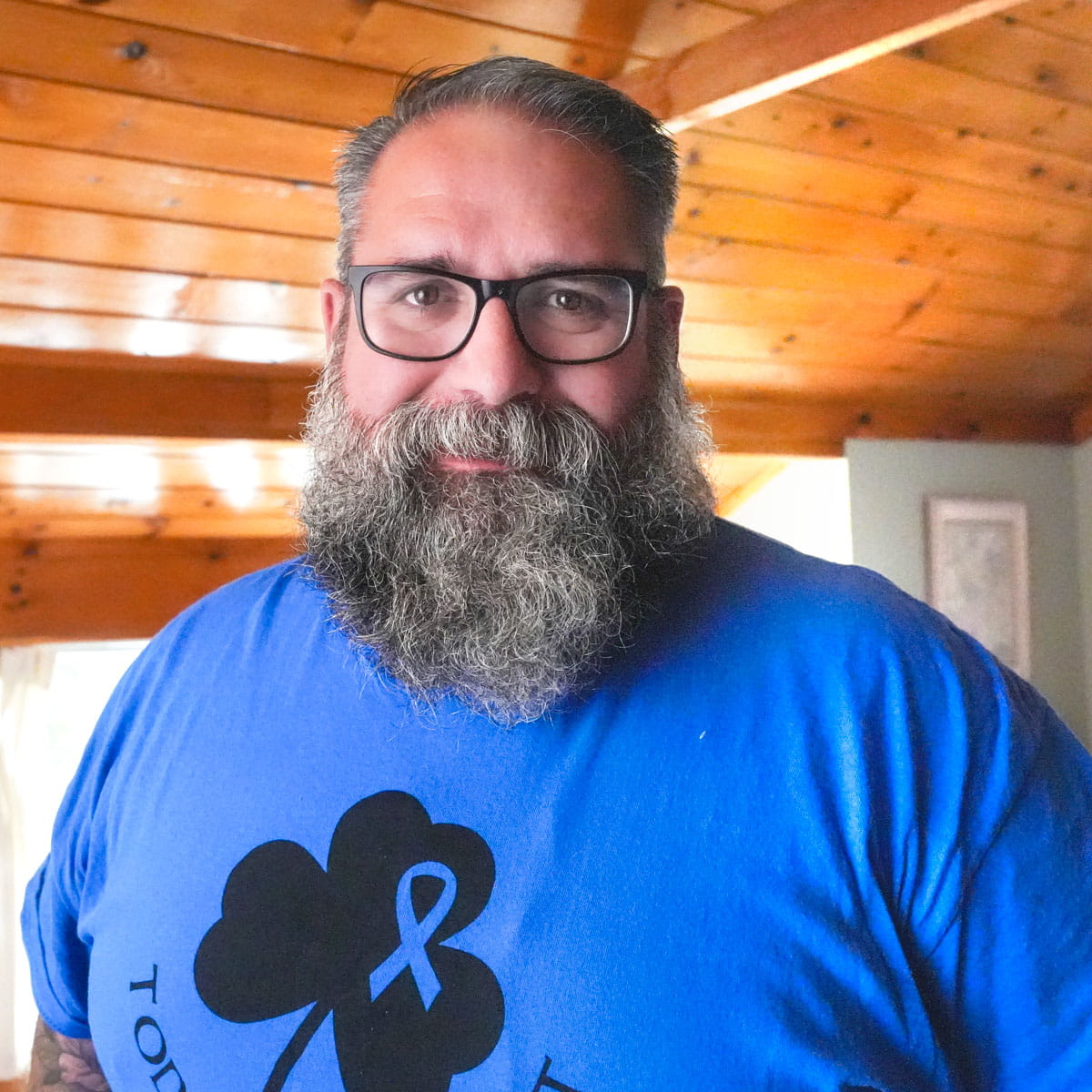 A smiling photo of Tim while sharing his Cologuard story.